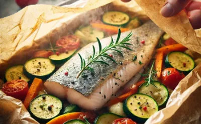 Cuisson en papillote au barbecue