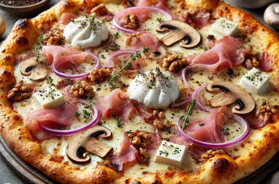 Recette de pizza d'hiver au four à bois Maximus