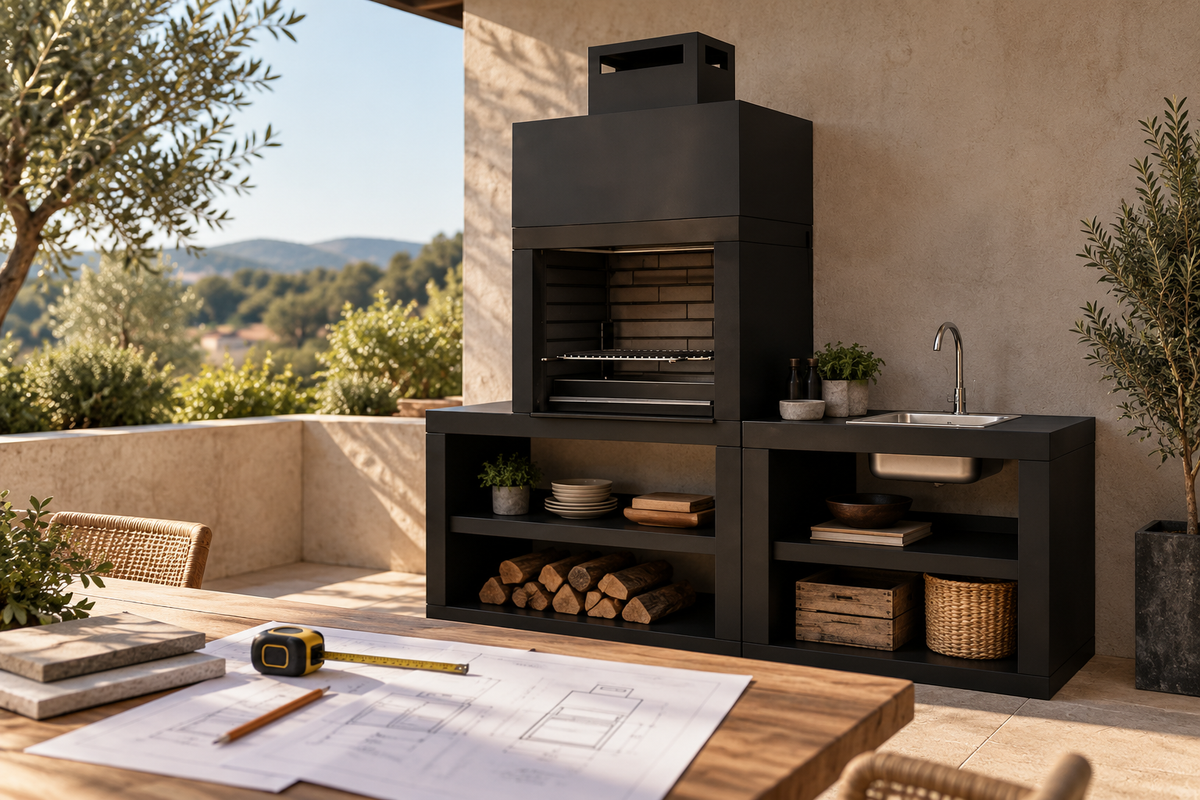 Barbecues fixes en France : normes et installation