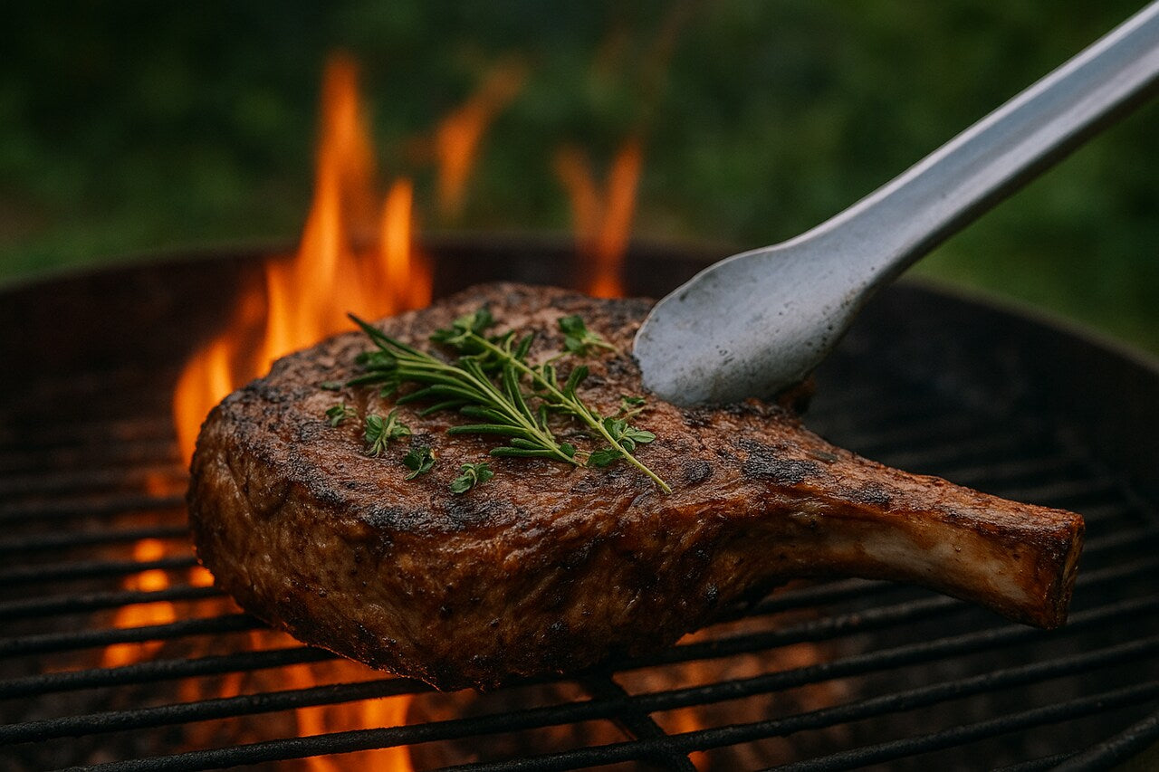 Tableau de cuisson des viandes au barbecue avec températures