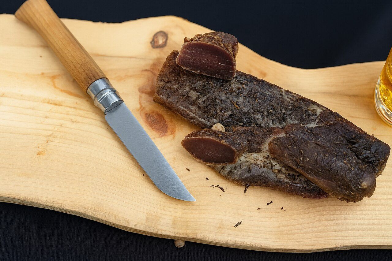 Filet mignon séché et fumé au four à bois Maximus avec aromates