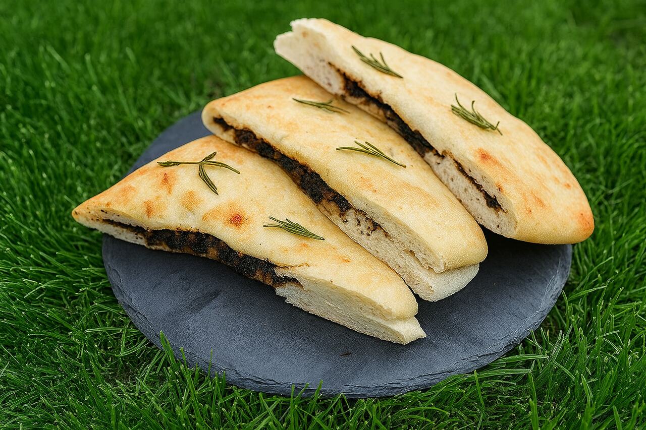 Fougasse aux olives et romarin cuite au four à bois Maximus