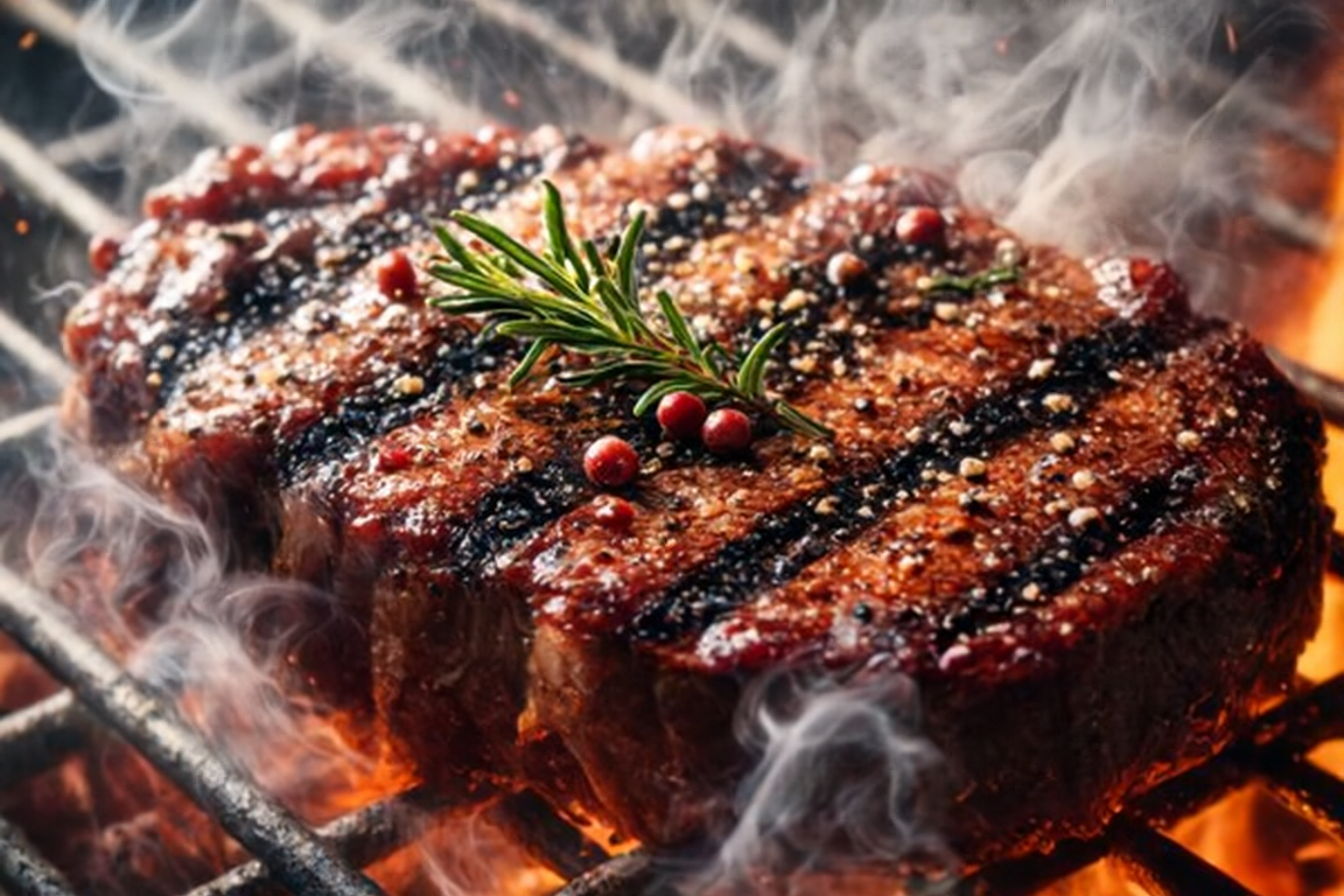 Viandes marinées prêtes pour cuisson au barbecue avec herbes et épices