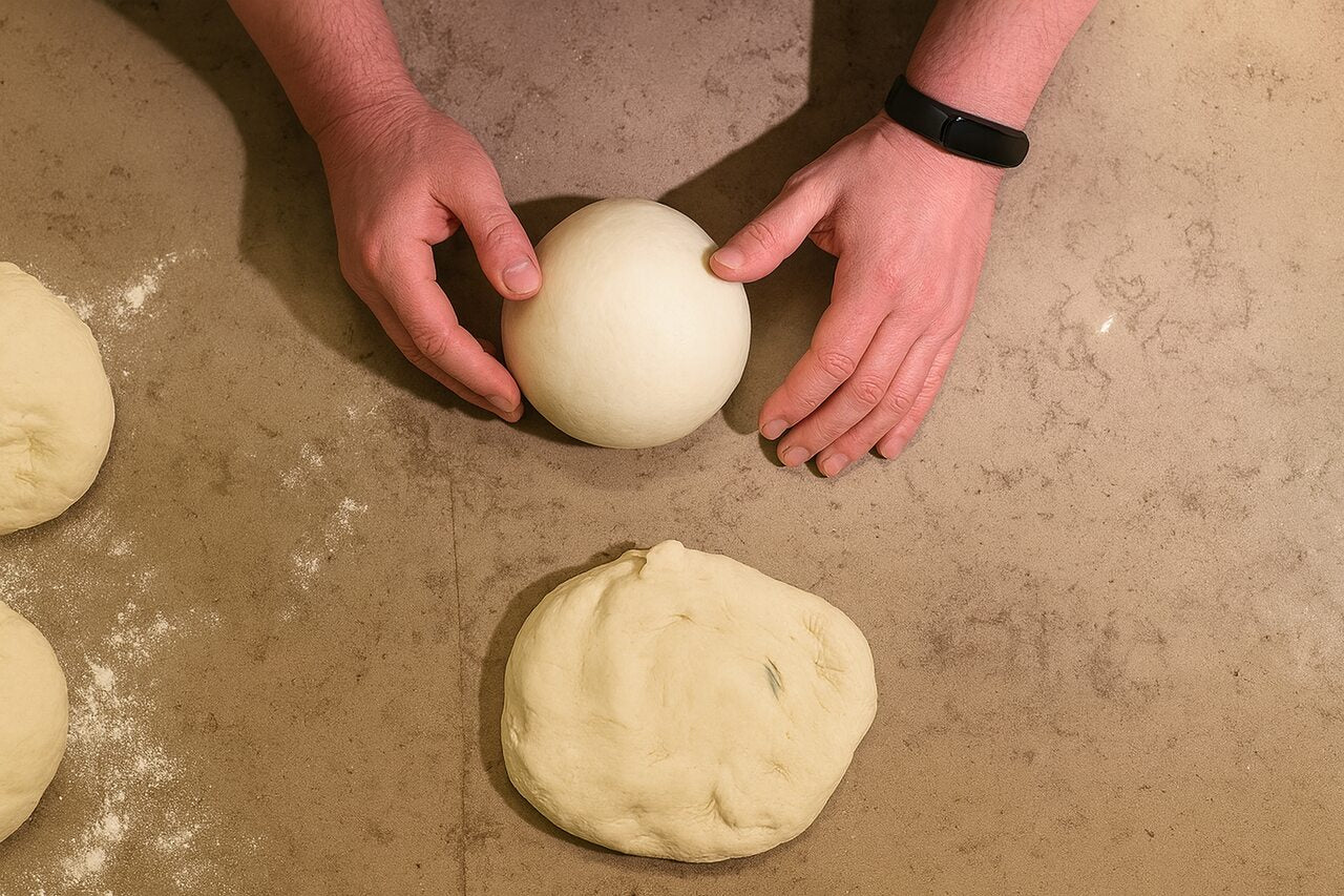 Pain artisanal avec croûte dorée cuit au four à bois Maximus
