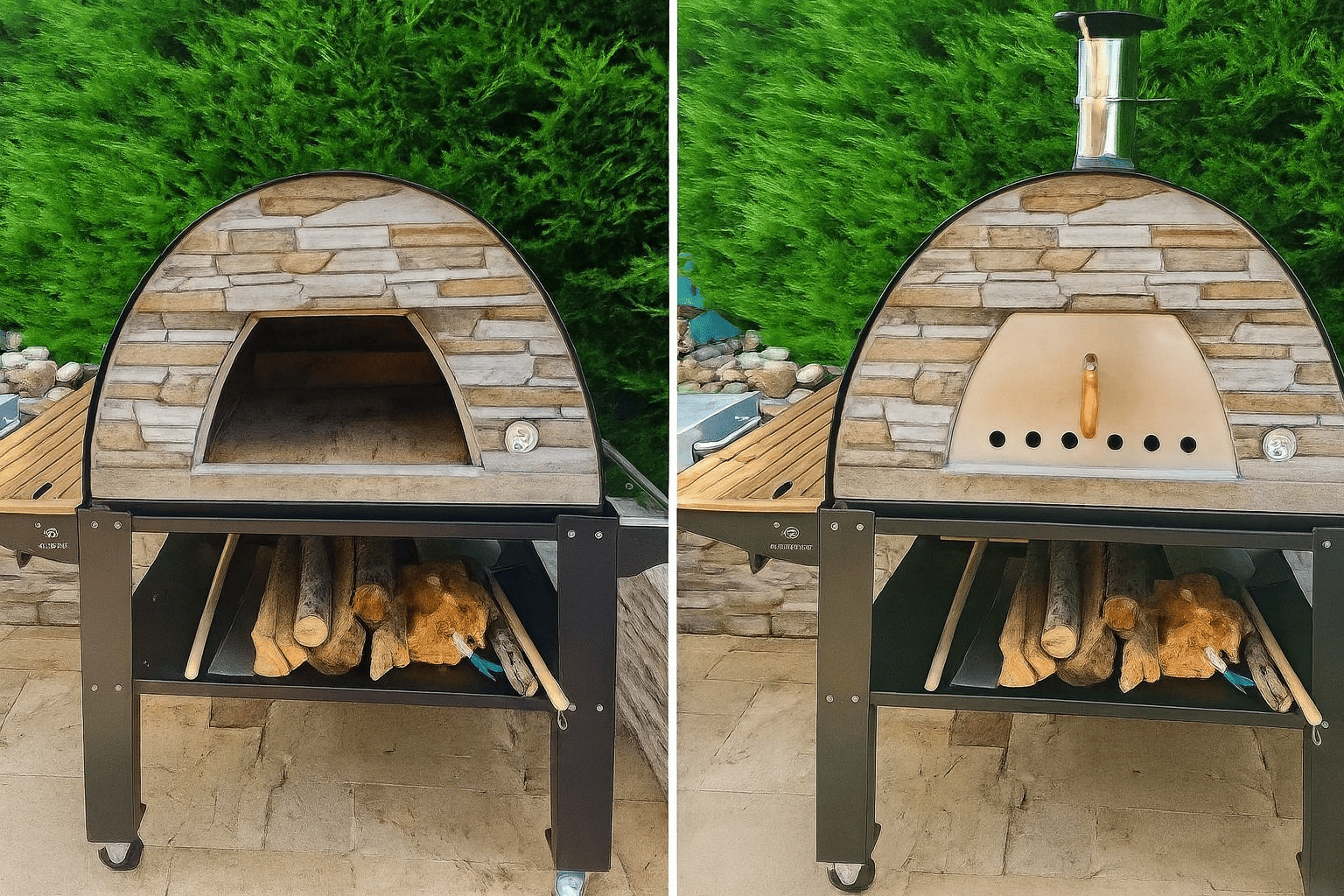 Acheter une porte ou une cheminée pour four à Bois