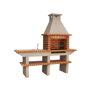 Barbecue en Brique avec Évier