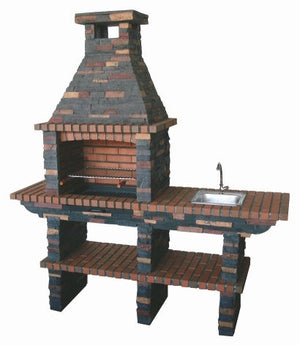 Barbecue en Pierre avec Évier