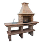 barbecue a poser en pierre pr4040f