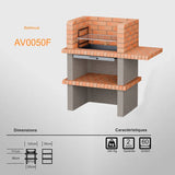 Barbecue en Brique Refractaire AV0050F