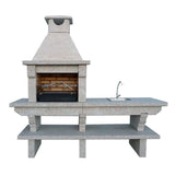 Barbecue en Granit avec Evier GR42F