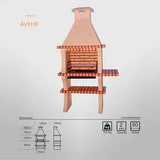 barbecue en brique pas cher av311f