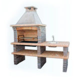 barbecue fixe en pierre impexfire pr4220f