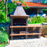 barbecue fixe en pierre impexfire pr4220f