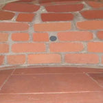 Détail de la porte du four à bois AF90P