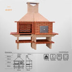 Barbecue AV351F vue complète