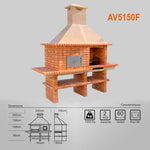 Four et Barbecue en Brique AV5150F