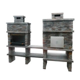 barbecue et four a bois a pain av290f