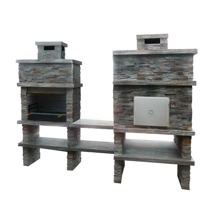 barbecue et four a bois a pain av290f