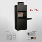 barbecue contemporain impexfire pierre av15m