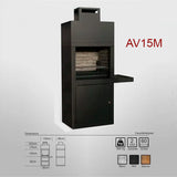 barbecue contemporain impexfire pierre av15m