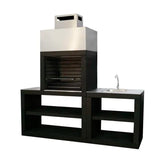 barbecue moderne avec evier av30m