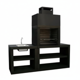Barbecue moderne avec évier AV30M