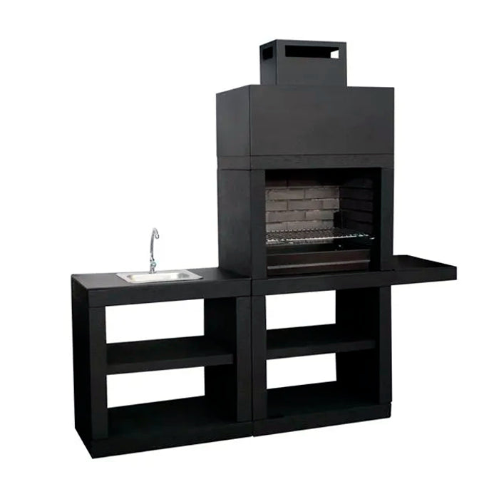 barbecue moderne avec evier av45m
