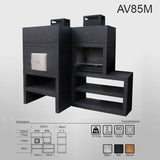 barbecue moderne avec four av85m