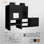 barbecue moderne avec four et evier av80m