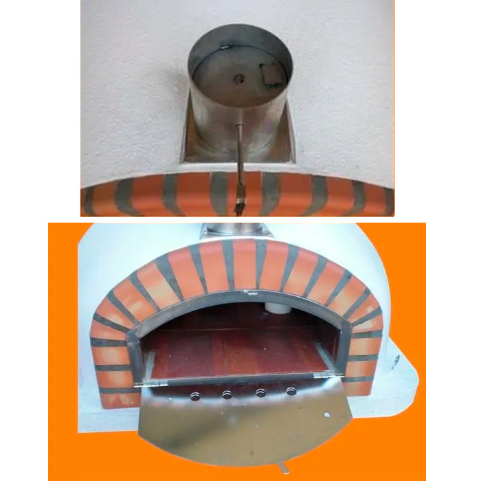 supplement porte inox four pizzaioli brazza