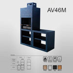 barbecue moderne avec evier av46m