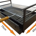 grilloir a poser en fer 75x40 ac42f