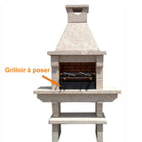 grilloir a poser en fer 56x40 ac56f