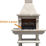 grilloir a poser en fer 75x40 ac42f