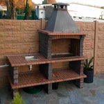 barbecue fixe en pierre impexfire pr4220f