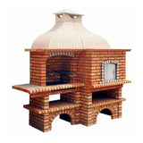 CE9080F Brick Barbecue with Oven