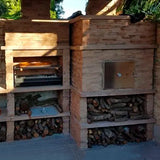 Barbecue en Beton Avec Four a Bois AV280F