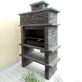 pas cher barbecue en beton av265f