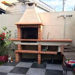 barbecue avec evier inox av2200f