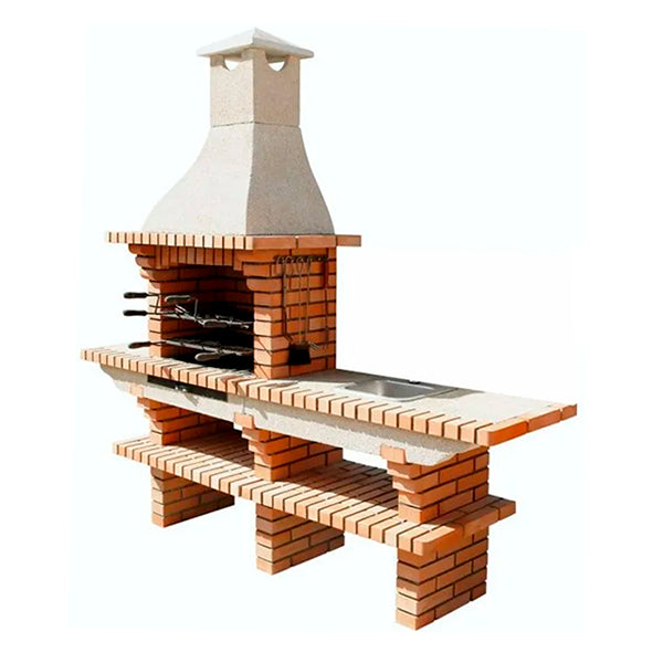 barbecue a monter de jardin avec evier ce4030f