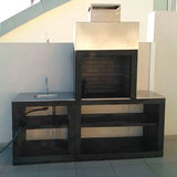 barbecue moderne avec evier av30m
