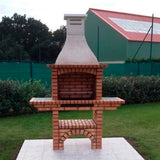 barbecue en briques fixe ce2050f