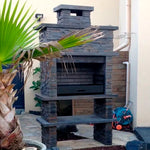 pas cher barbecue en beton av265f