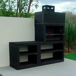 barbecue moderne avec evier av35m