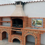 barbecue en brique avec evier ce6010f