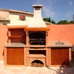 barbecue en briques avec evier ce8040f