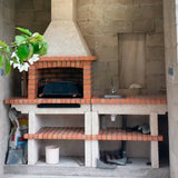 barbecue en kit avec evier inox av2100f