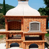 barbecue en brique avec four ce9080f