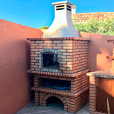 four a pizzas et pain en briques ce9090d