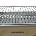 supplement grilloir en inox pour barbecue